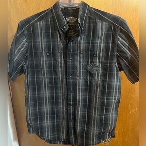 Harley Davidson button up
